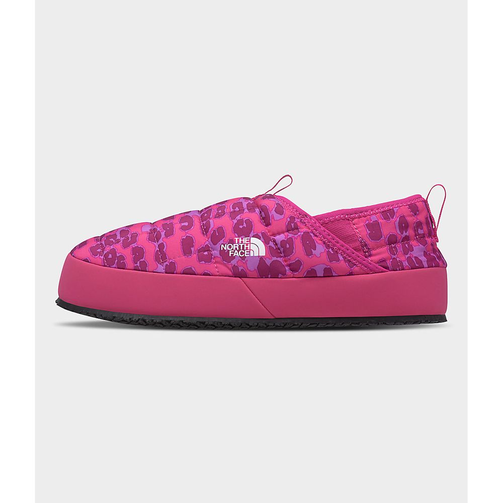 The North Face Mules Youth Australia - The North Face Thermoball Traction Mule Ii Rose Leopard Rose